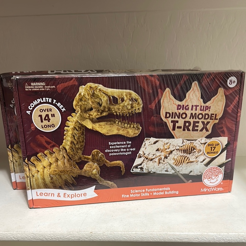 Dino Model T-Rex - Brown x2